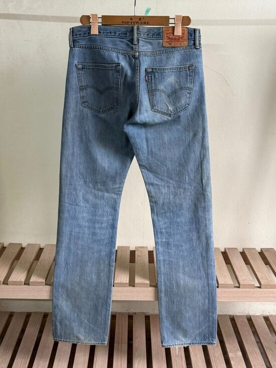 Other - Vintage Button Fly Straight Leg Jeans